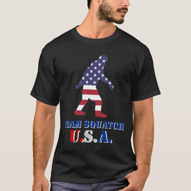 Team Squatch USA T-Shirt (Vorderseite)