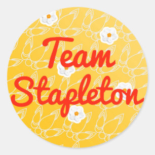 Team Stapleton Runder Aufkleber