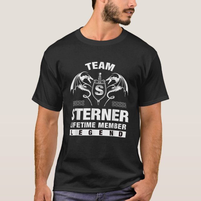 Team Sterner Lifetime Member Geschenke T-Shirt (Vorderseite)