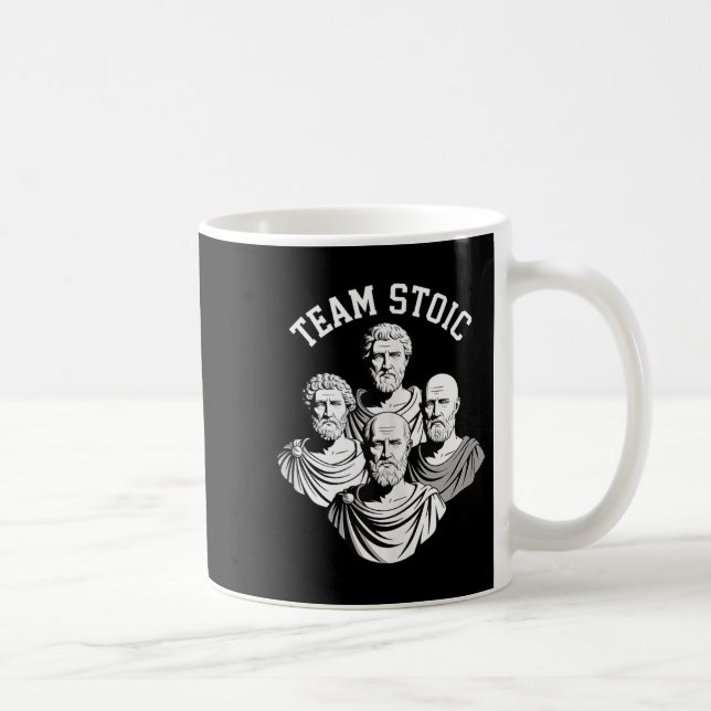 Team Stoic Epictetus History Fans Tank Top Kaffeetasse (Rechts)