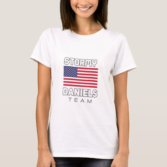 Team Stormy daniels Classic T - Shirt (Vorderseite)