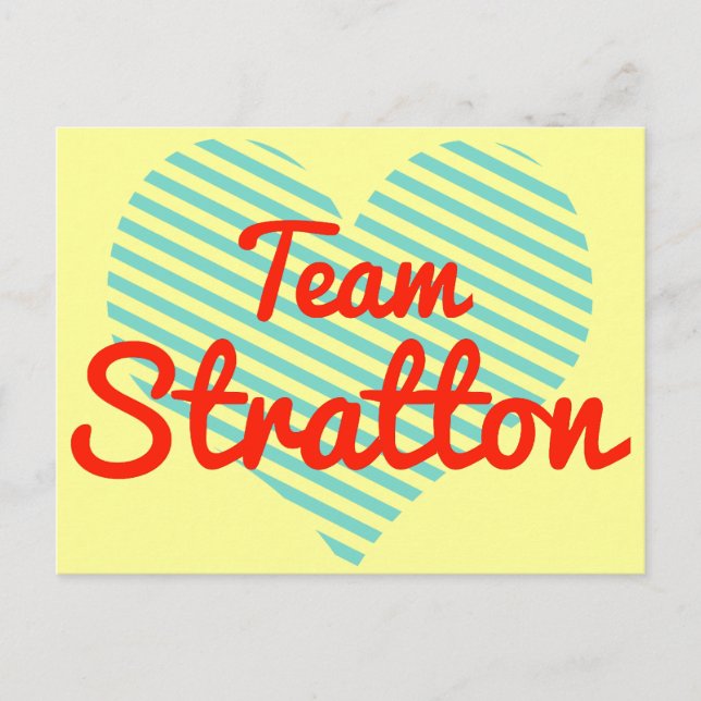 Team Stratton Postkarte (Vorderseite)