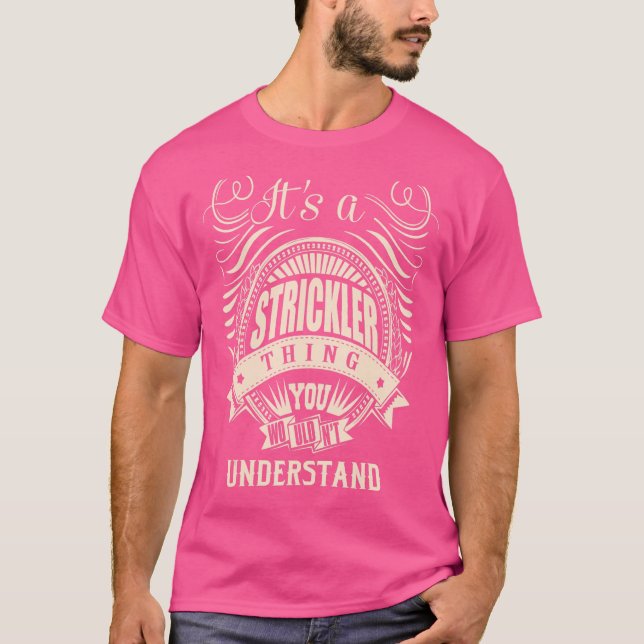 Team STRICKLER-Mitglied T-Shirt (Vorderseite)