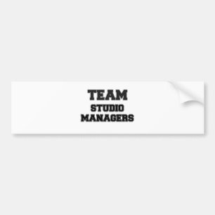Team-Studio-Manager Autoaufkleber