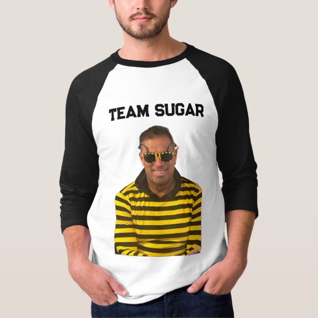 Team Sugar Baseball Tee (Vorderseite)