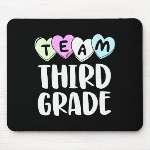 Team T-Shirt Dritte Klasse 3. Liebe Herzen Lehrer Mousepad