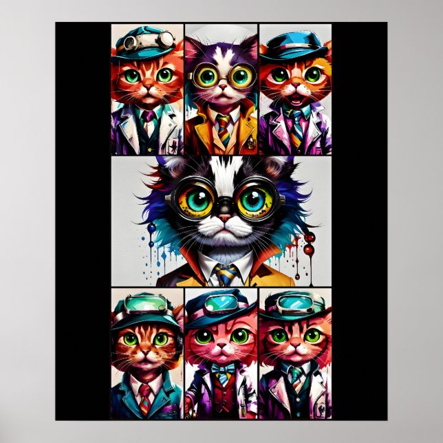 Team Tabbykin Poster (Vorne)