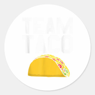 Team Taco Shirt Cinco De Mayo Fiesta T-Shirt_1 Runder Aufkleber