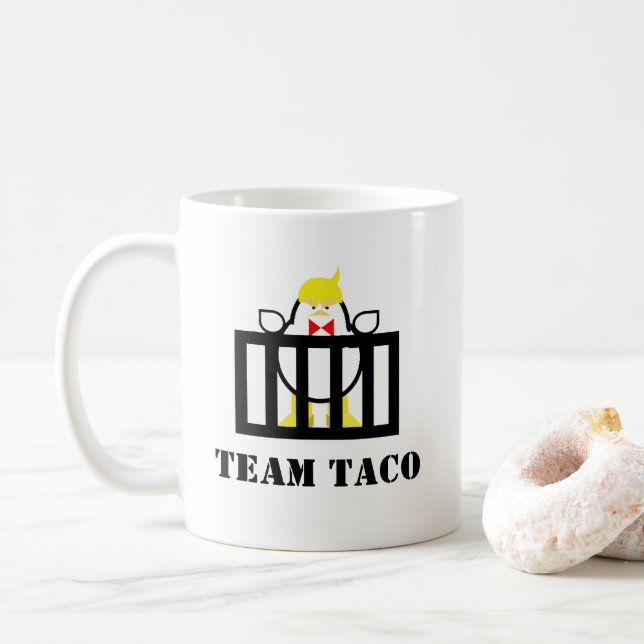TEAM TACO-TASSE KAFFEETASSE (Mit Donut)