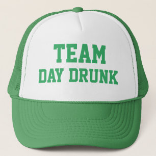TEAM-TAGESbetrunkene ST PATRICK TAGESkappe Truckerkappe