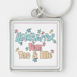 Team Tao und Elle White Schlüsselanhänger