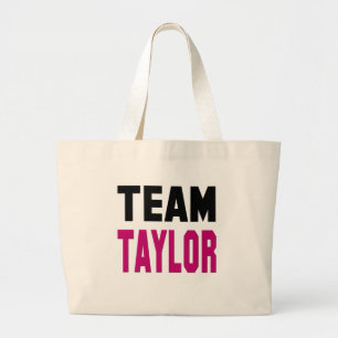 Team Taylor Jumbo Stoffbeutel