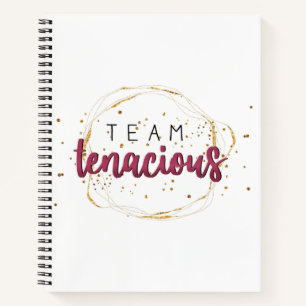 Team Tenacious Notebook Notizbuch