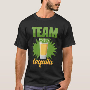 Team Tequila mit Limonem, grünem Salz T-Shirt