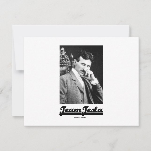 Team Tesla (Nikola Tesla) (Vorderseite)