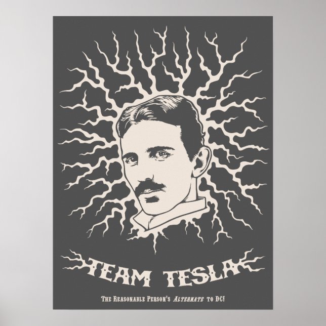 Team Tesla Poster (Vorne)