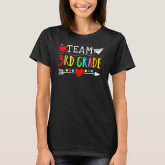 Team Third Grade  3rd Back To School Teacher Stude T-Shirt
