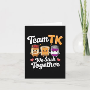 Team Tk Lehrer Übergangs-Kindergarten zurück Karte