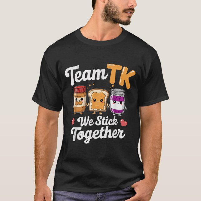 Team Tk Lehrer Übergangs-Kindergarten zurück T-Shirt (Vorderseite)