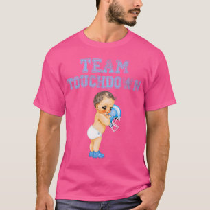 Team Touchdown Boy Gender Reveal Baby Dusche Tutu T-Shirt
