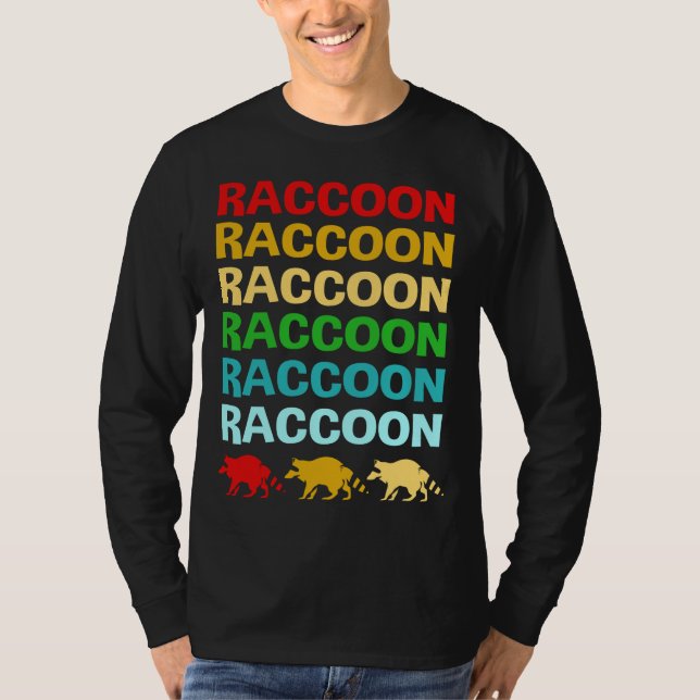 Team Trash Raccoon T-Shirt (Vorderseite)