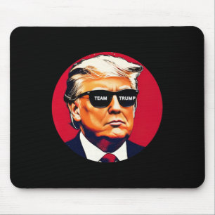 Team Trump Patriotic 4. Juli Stand mit Präsident Mousepad