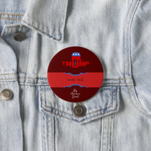Team Trump Republikaner Button