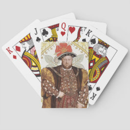 Team Tudor - Tudor König Heinrich VIII. von Englan Spielkarten