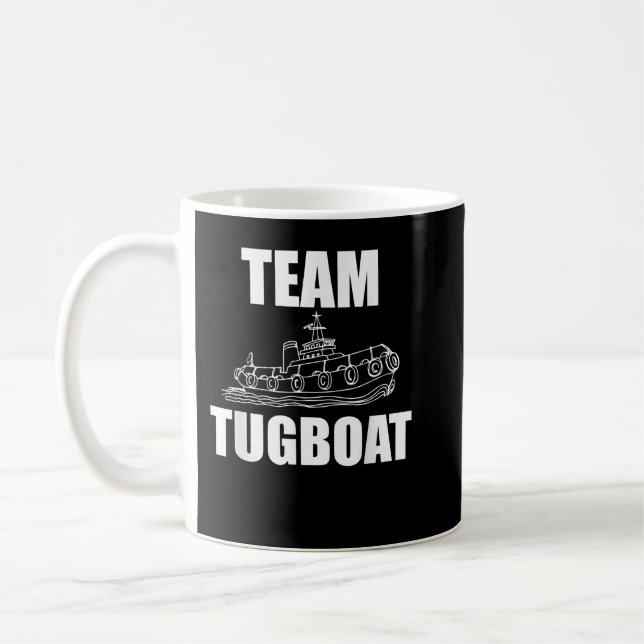 Team Tugboat Apparel Tug Boot Crew Design Schiff L Kaffeetasse (Links)