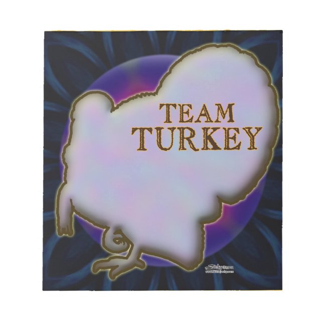 Team Türkei Notizblock (Vorderseite)