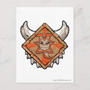 Team Tyrannia Logo Postkarte