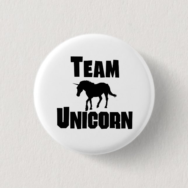 Team Unicorn Button (Vorderseite)