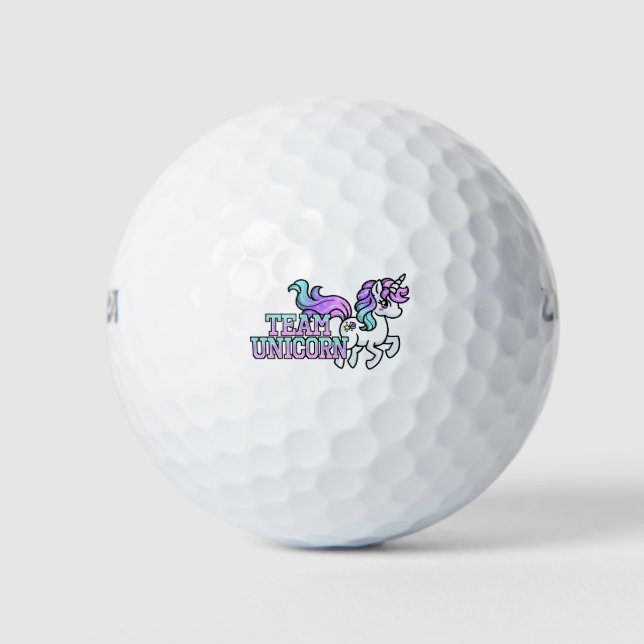 Team UNICORN Golfball (Vorderseite)