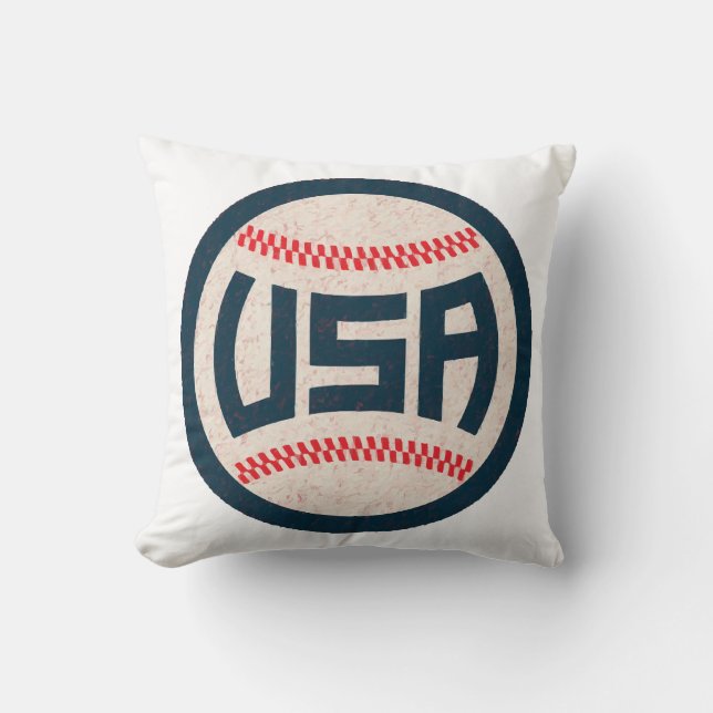 Team USA Baseball Kissen (Vorderseite)