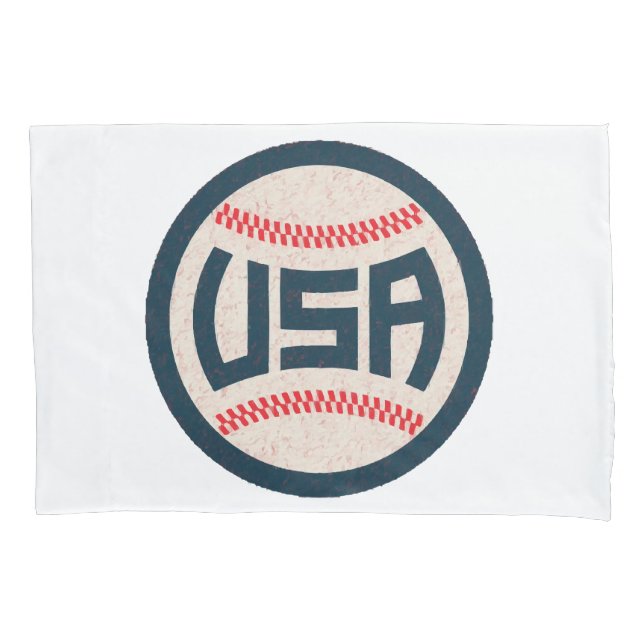 Team USA Baseball Kissenbezug (Vorderseite)