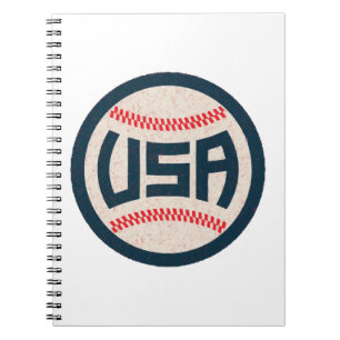 Team USA Baseball Notizblock