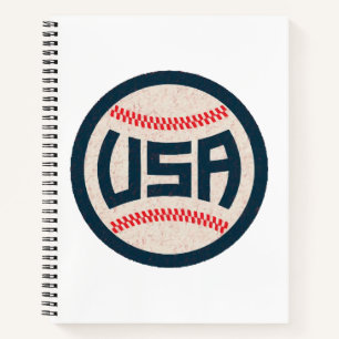 Team USA Baseball Notizbuch