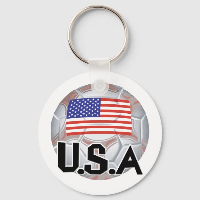 Team USA Soccer Schlüsselanhänger (Vorderseite)