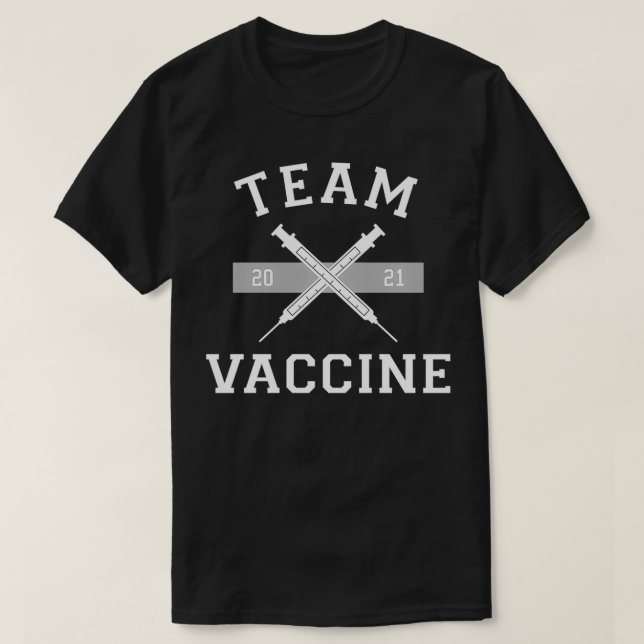 Team Vaccine Vaccinated Pro Vaccination 2021 Docto T-Shirt (Design vorne)