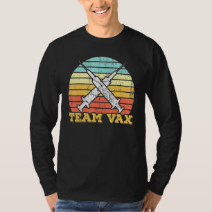Team Vax Pro Impfstoff dank wissenschaftlicher Imp T-Shirt