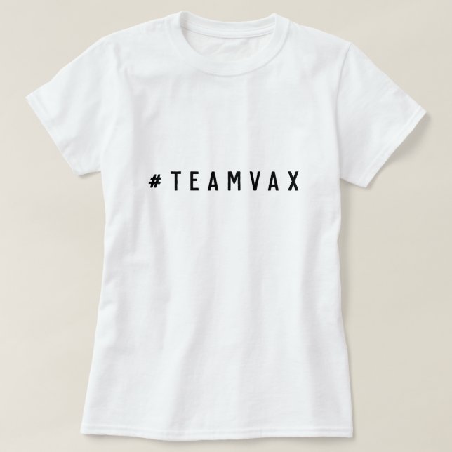 Team Vax | Pro Impfstoff Modernes Covid 19 Impfung T-Shirt (Design vorne)