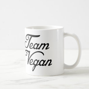 Team vegan kaffeetasse