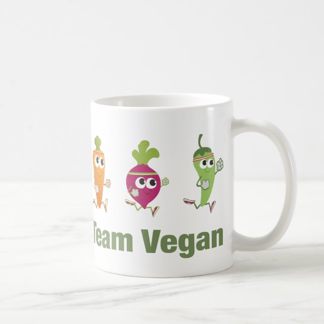 Team Vegan Tasse (Rechts)