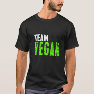 TEAM VEGAN Tolles vegan vegetarisches Geschenk T-Shirt