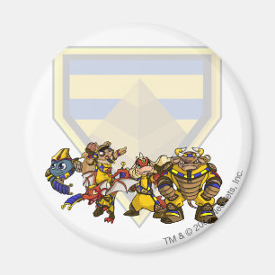 Team verlorene Wüstengruppe Magnet