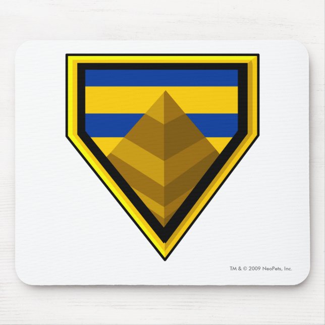 Team-verlorenes Wüsten-Logo Mousepad (Vorne)