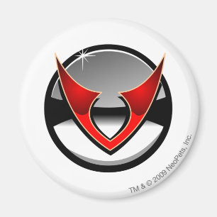 Team Virtupets Raumstations-Logo Magnet