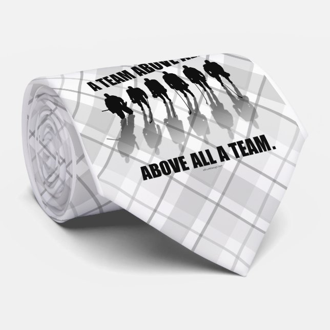 Team vor allem (Hockey) Krawatte (Gerollt)