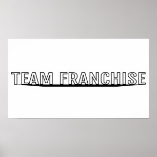 Team-Vorrecht-Plakat Poster