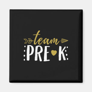 Team Vorschul-Lehrer Schüler Pfeil Magnet
